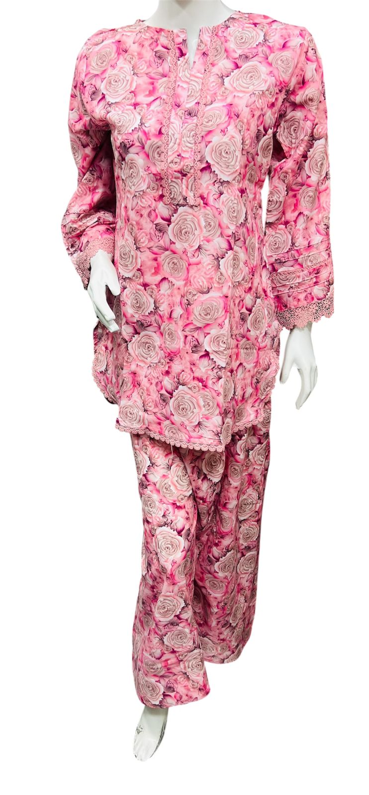 printed farshi co,ord set