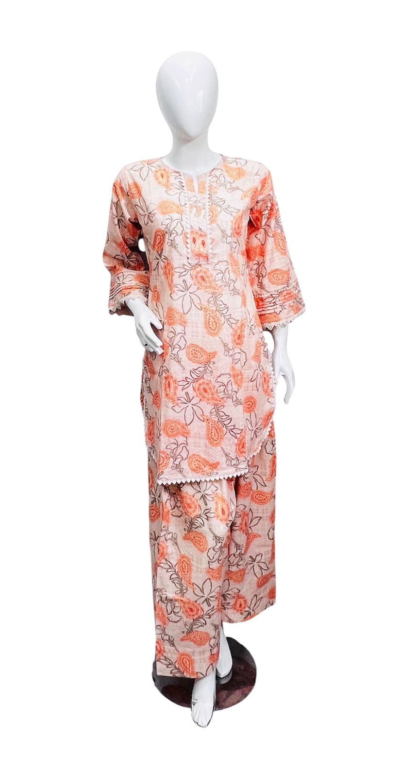 printed farshi co,ord set