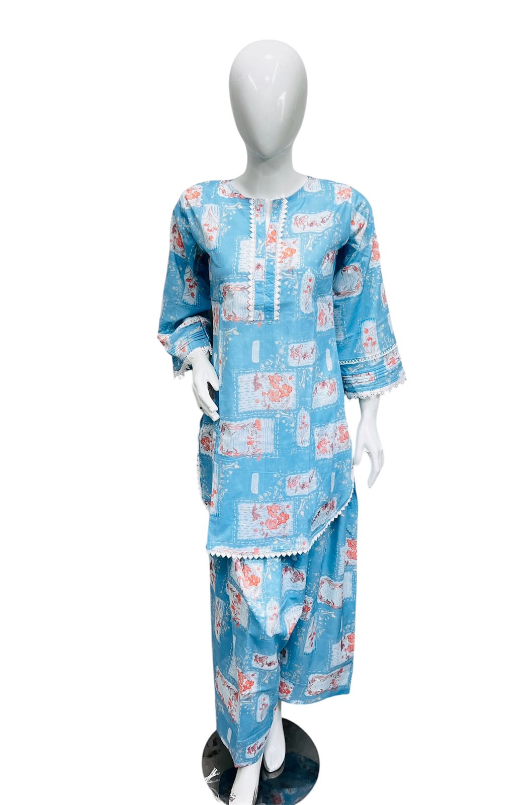 printed farshi co,ord set